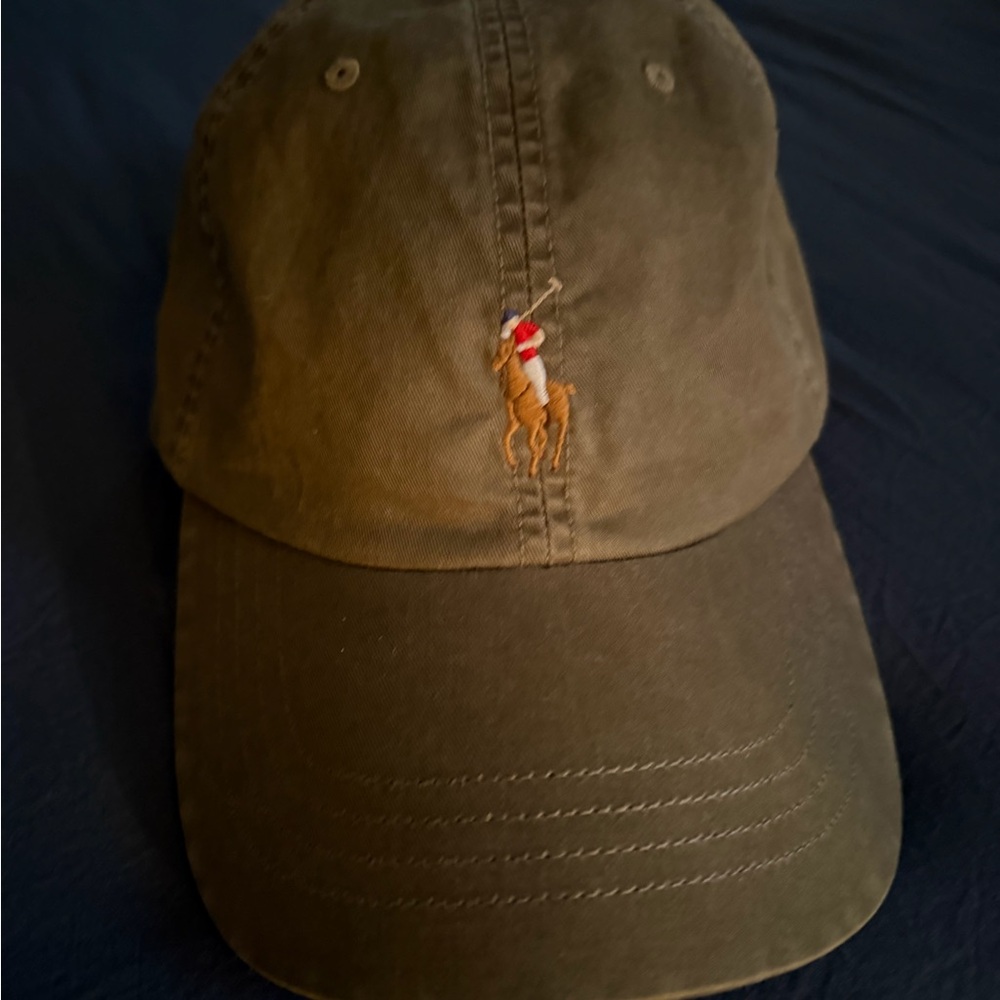 Ralph Lauren Dark Olive Baseball Cap